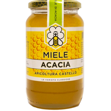 MIELE ACACIA 750gr. apicoltura castello MIELE ACACIA 750gr. apicoltura castello