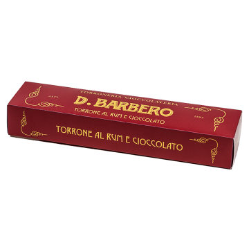 TORRONE AL RHUM e CIOCCOLATO 270gr