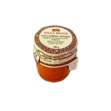 PATE' PEPERONI C/MANDORLE 180gr # PATE' PEPERONI C/MANDORLE 180gr #