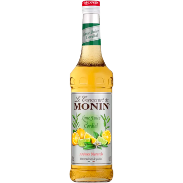 SCIROPPO CORDIAL LIME JUICE MONIN 0.70 # SCIROPPO CORDIAL LIME JUICE MONIN 0.70 #