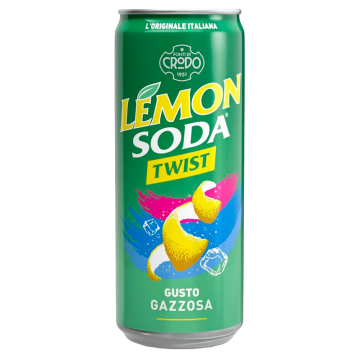 LEMONSODA TWIST lattina 0.33X24 * LEMONSODA TWIST lattina 0.33X24 *