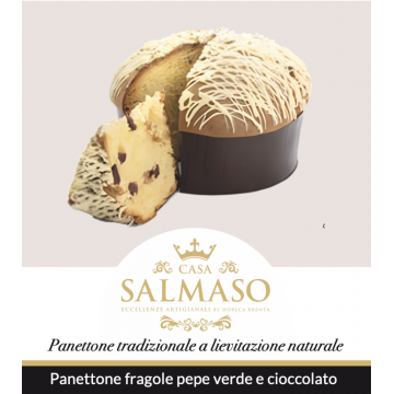 PANETTONE FRAGOLE/PEPE V./CIOCC.B. 750gr
