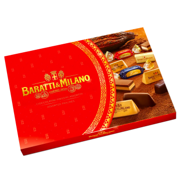 CONFEZIONE CIOCCOLATINI ASSORTITI 350gr