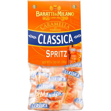 SACCHETTO CARAMELLE SPRITZ 200gr SACCHETTO CARAMELLE SPRITZ 200gr