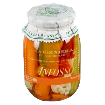 GIARDINIERA IN AGRODOLCE  580gr