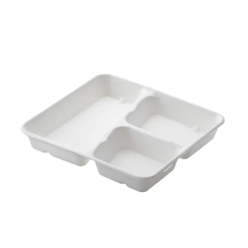 VASSOIO 3 SCOMPARTI 24x22 25pz polpa VASSOIO 3 SCOMPARTI 24x22 25pz polpa