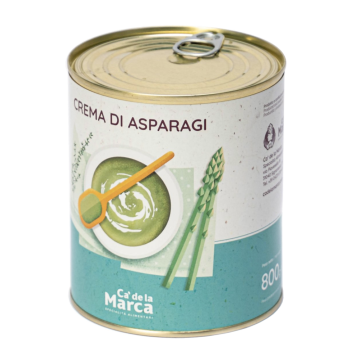 CREMA DI ASPARAGI 4/4 800gr. C. MARCA # CREMA DI ASPARAGI 4/4 800gr. C. MARCA #