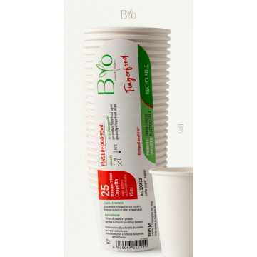COPPETTE GELATO CARTA 95ml  25pz. #