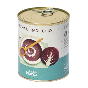 CREMA DI RADICCHIO 4/4 800gr. C. MARCA # CREMA DI RADICCHIO 4/4 800gr. C. MARCA #