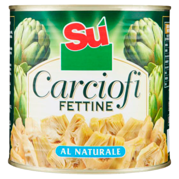 F CARCIOFI FETTINE NATURALI 3/1 LATTA #
