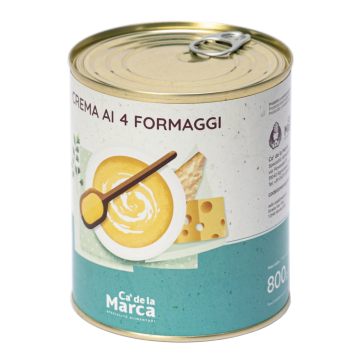 CREMA 4 FORMAGGI  4/4 800gr. C. MARCA #