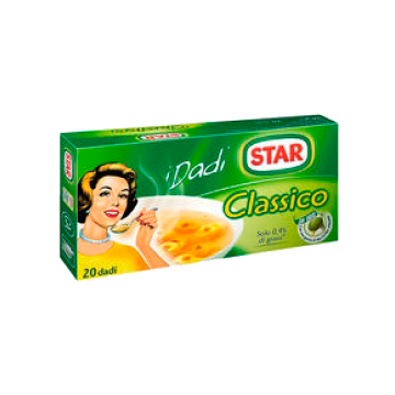 DADO CLASSICO 20 CUBI 200gr. STAR # DADO CLASSICO 20 CUBI 200gr. STAR #