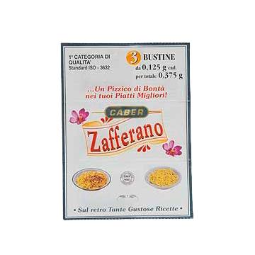 ZAFFERANO BUSTE 3bs.x0.375bs. CABER # ZAFFERANO BUSTE 3bs.x0.375bs. CABER #