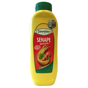 SENAPE DELICATA 875ml. SQUEEZE DEVELEY # SENAPE DELICATA 875ml. SQUEEZE DEVELEY #