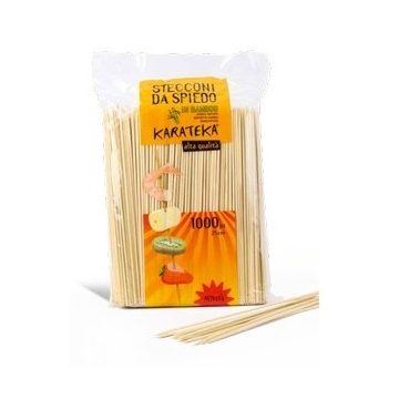 SPIEDINI BAMBU 15cm. 1000pz. KARATEKA # SPIEDINI BAMBU 15cm. 1000pz. KARATEKA #