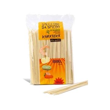 SPIEDINI BAMBU 20cm. 1000pz. KARATEKA # SPIEDINI BAMBU 20cm. 1000pz. KARATEKA #